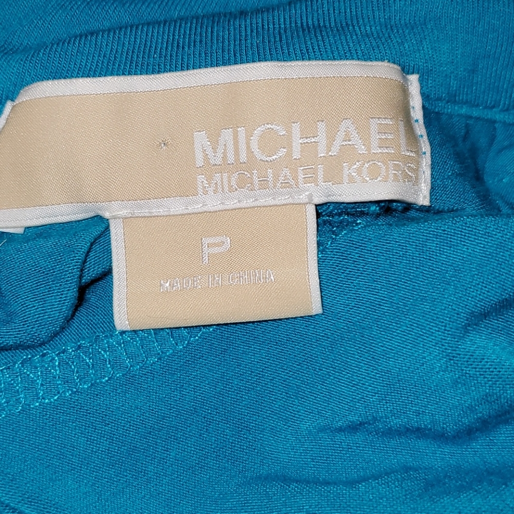Women's Michael Kors Turquoise Blouse - Picture 6 of 10